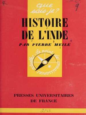 cover image of Histoire de l'Inde